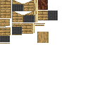 Depósito de grano de roble: textura de superficie del mod