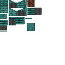 Depósito de grano de madera distorsionada: textura de superficie del mod