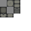 Baúl de equipo Gris claro: textura de superficie del mod