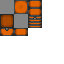 Baúl de equipo Naranja: textura de superficie del mod