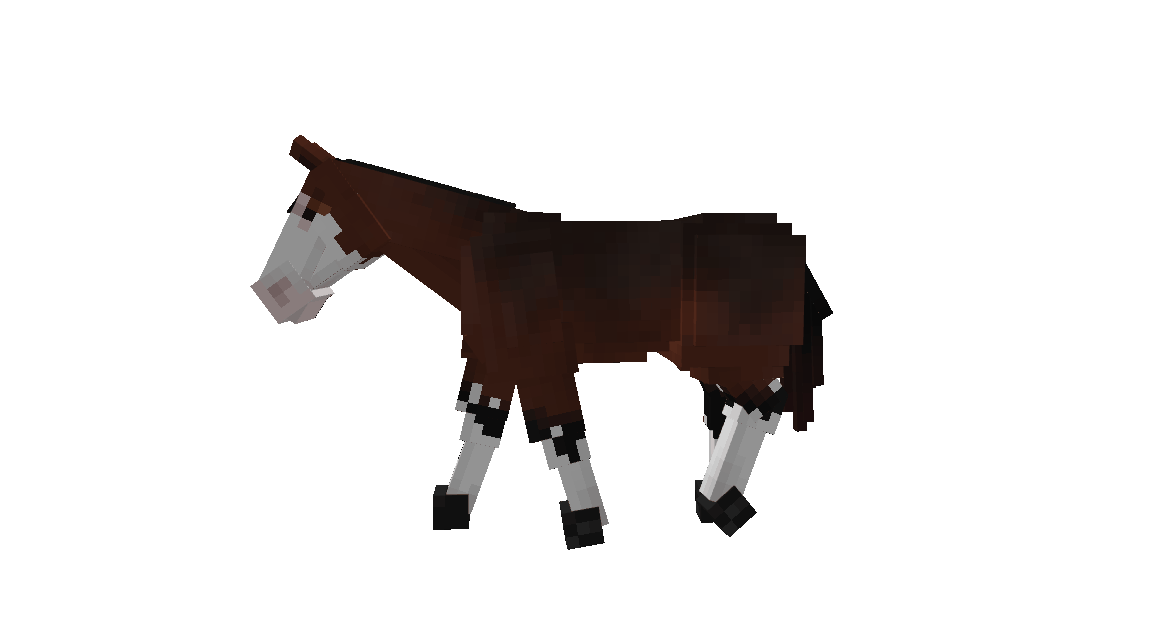 Render animado de Carnelian, pelaje de SWEM