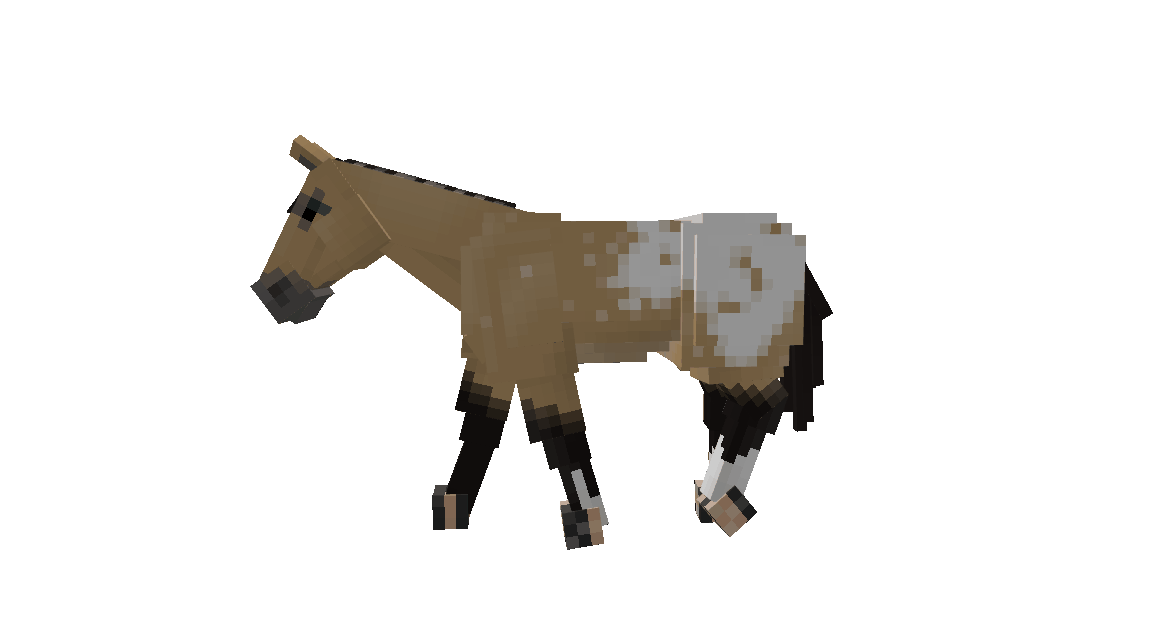 Render animado de Champion, pelaje de SWEM