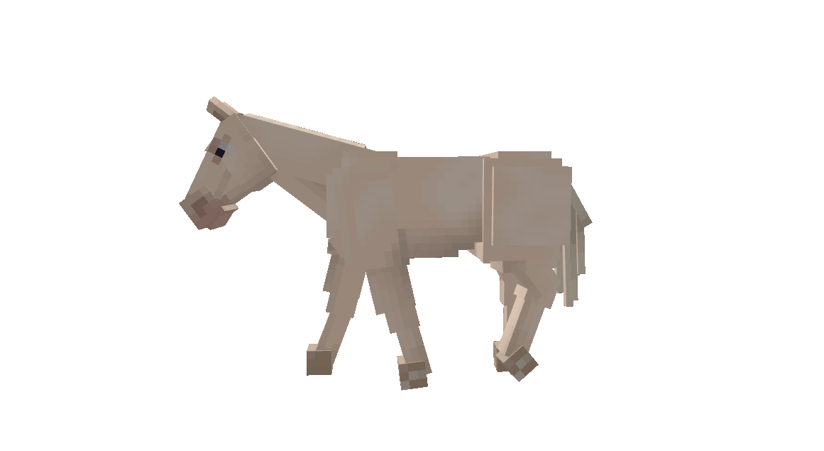 Render animado de Citrine, pelaje de SWEM