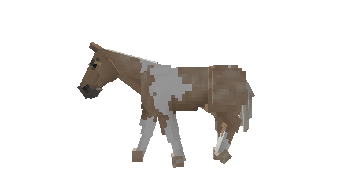 Render animado de Dahlia, pelaje de SWEM