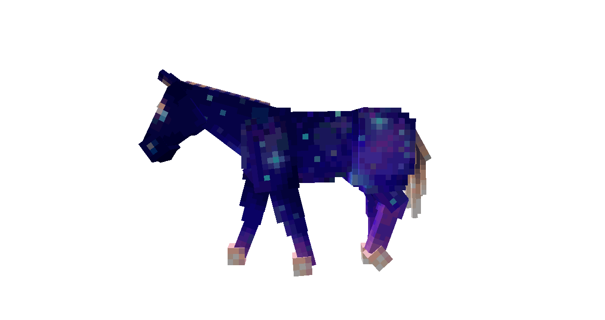 Render animado de Galaxy, pelaje de SWEM
