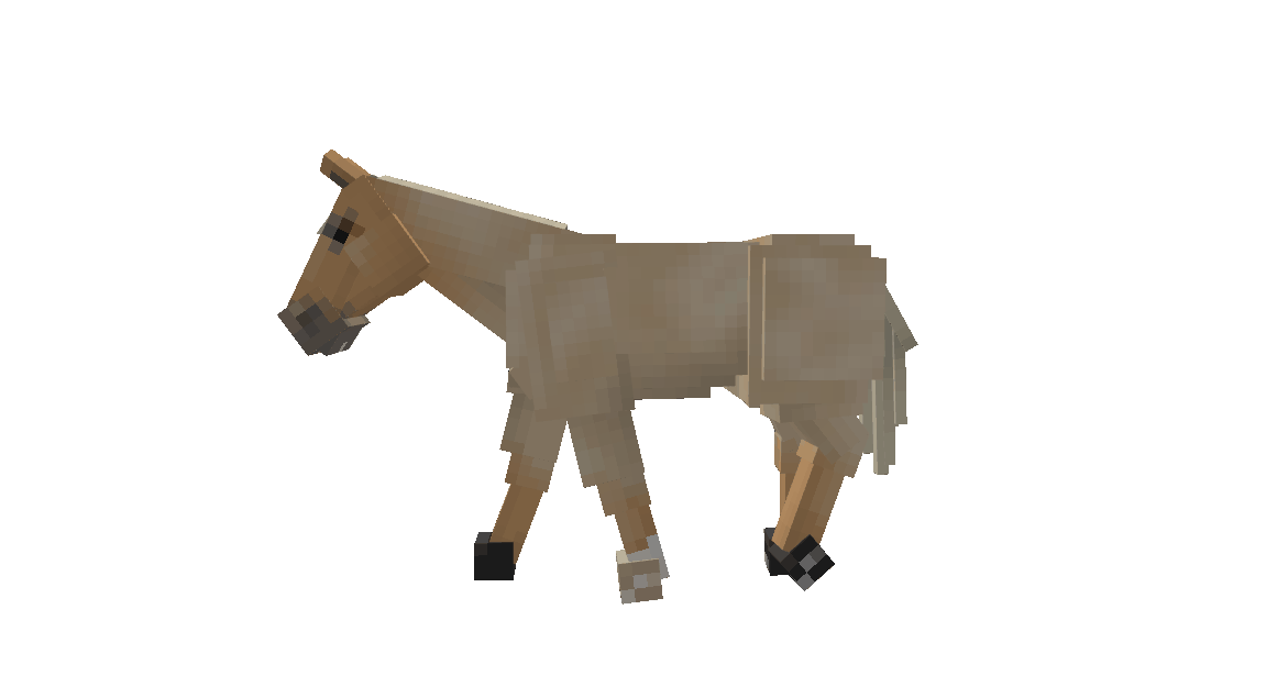 Render animado de Hibiscus, pelaje de SWEM