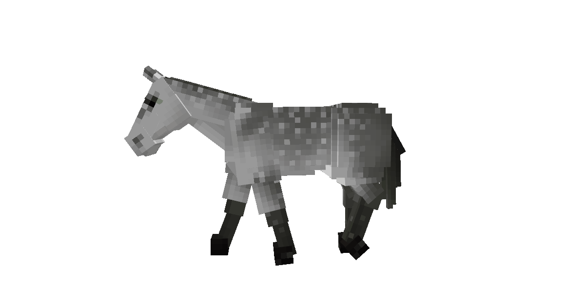 Render animado de Hickory, pelaje de SWEM