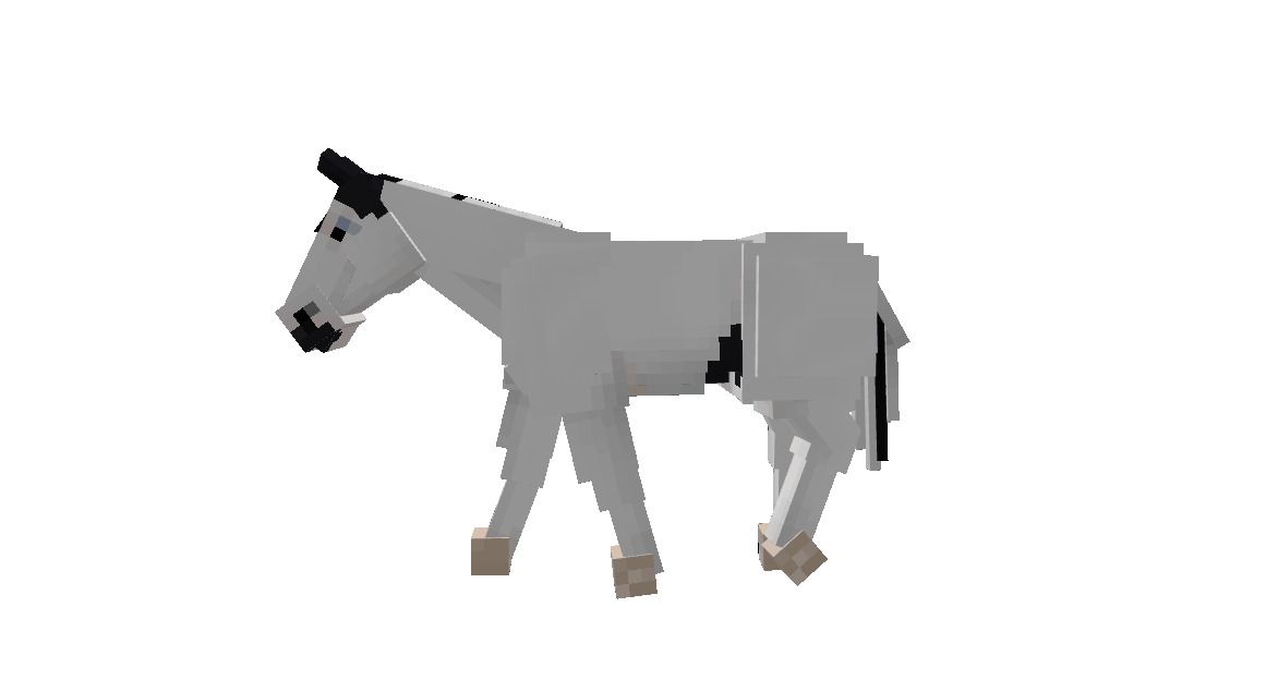 Render animado de Masquerade, pelaje de SWEM