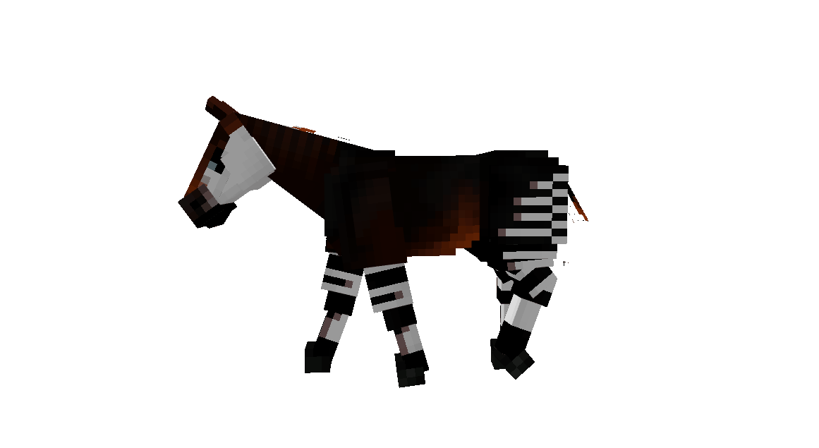 Render animado de Mia, pelaje de SWEM