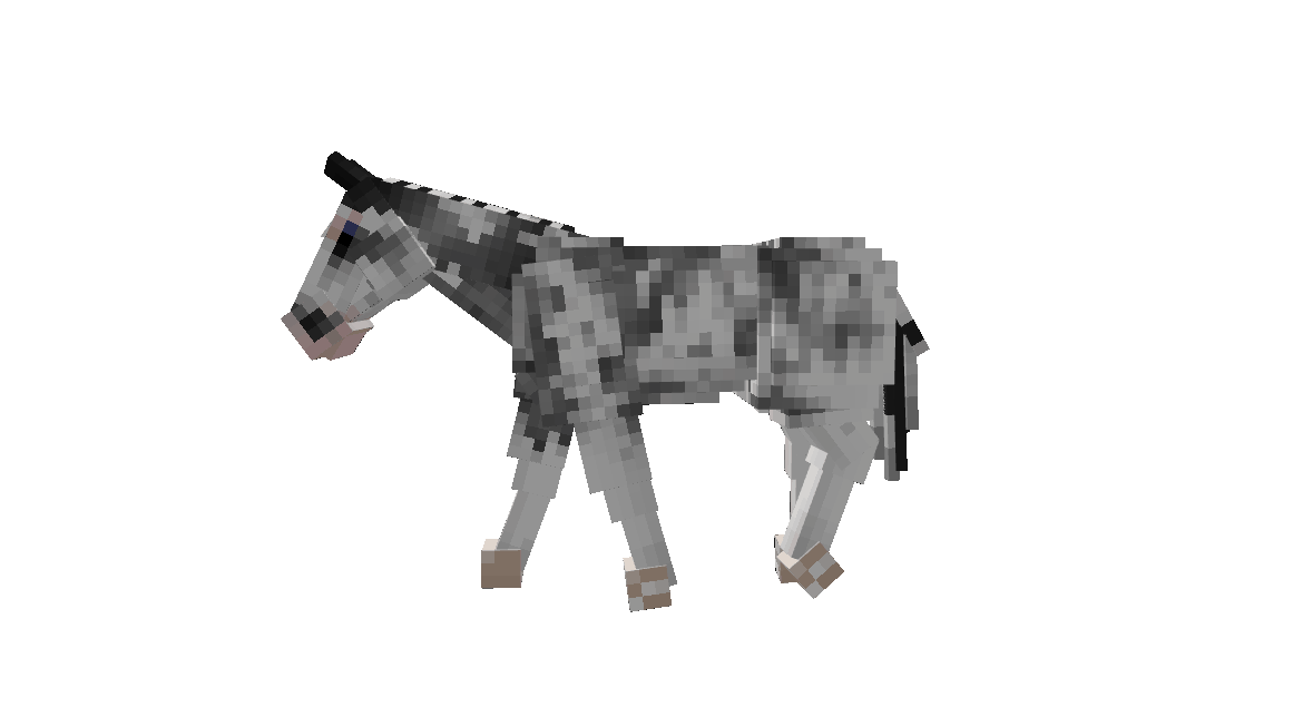 Render animado de Phantom, pelaje de SWEM