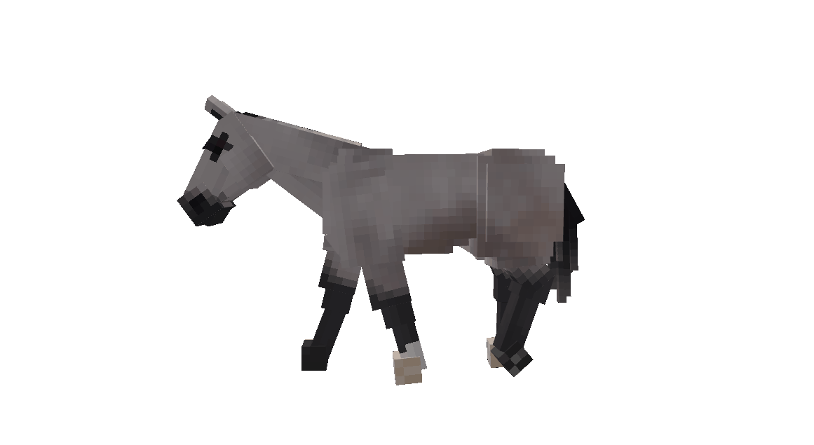 Render animado de Rosita, pelaje de SWEM