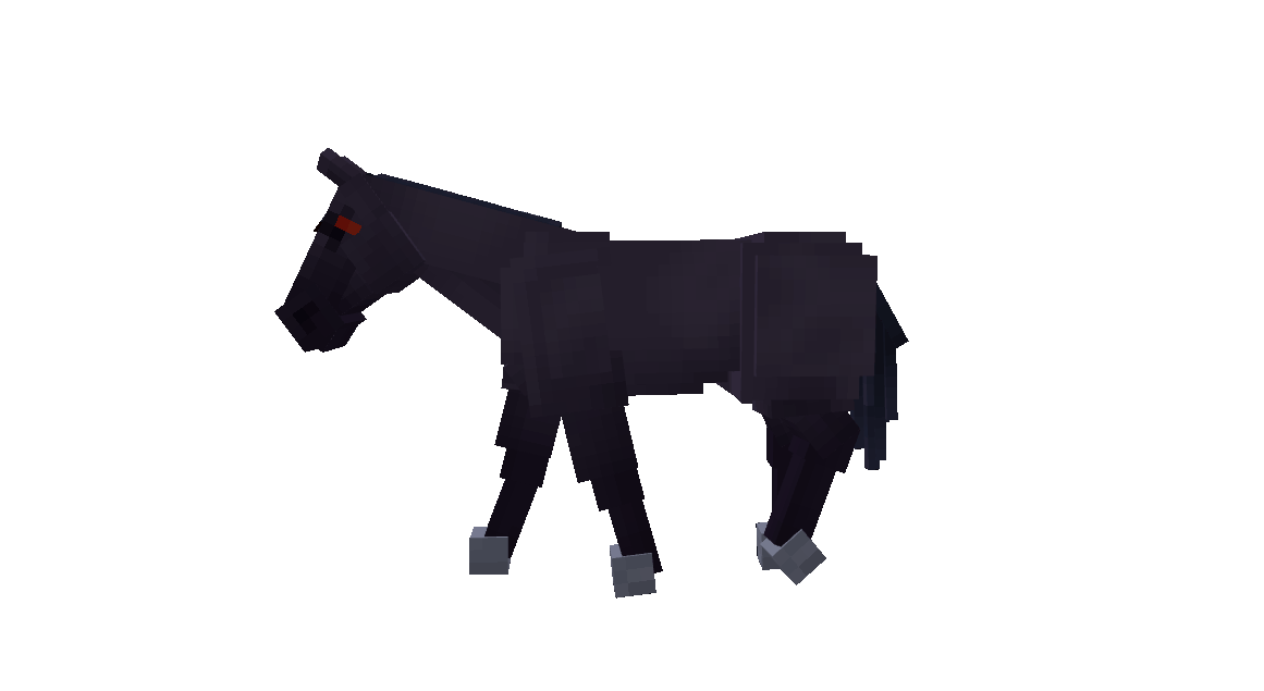 Render animado de Shadowmere, pelaje de SWEM