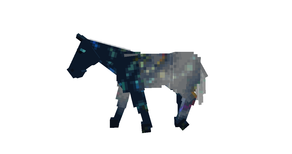 Render animado de Solitaire, pelaje de SWEM