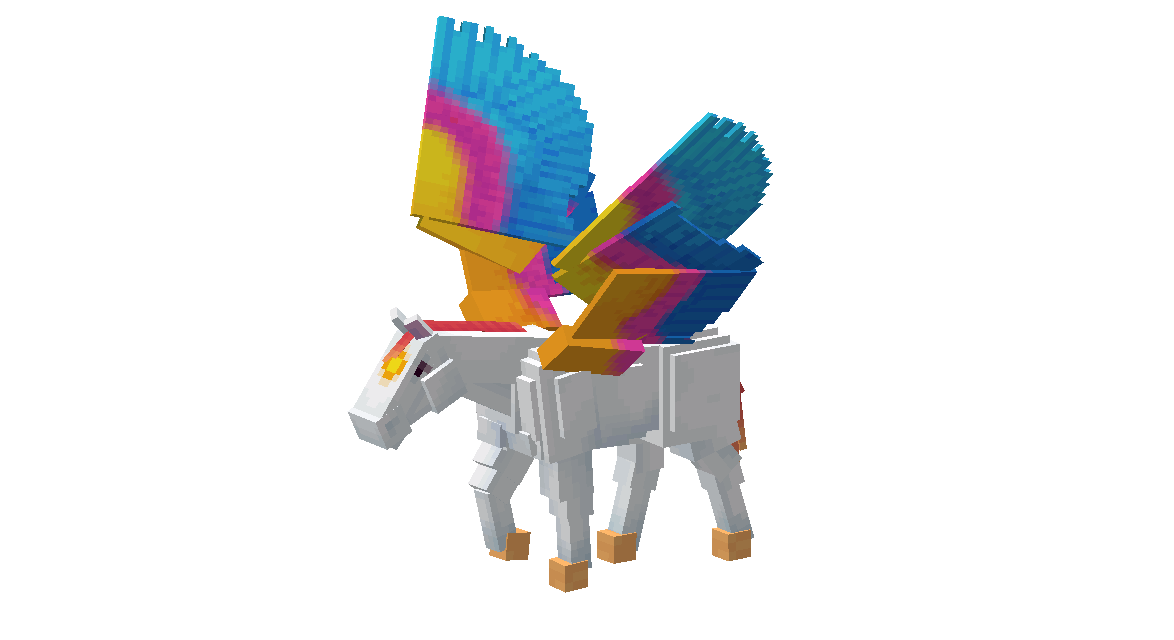 Render animado de Swift Wind (TBC), pelaje de SWEM