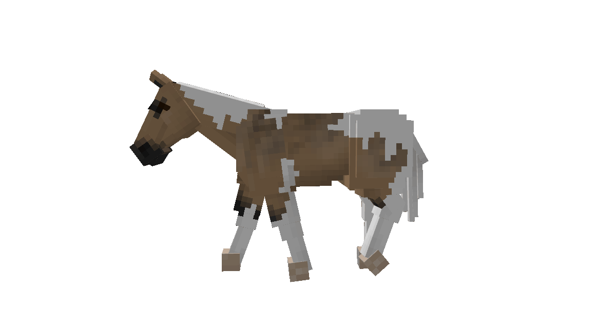 Render animado de Titus, pelaje de SWEM